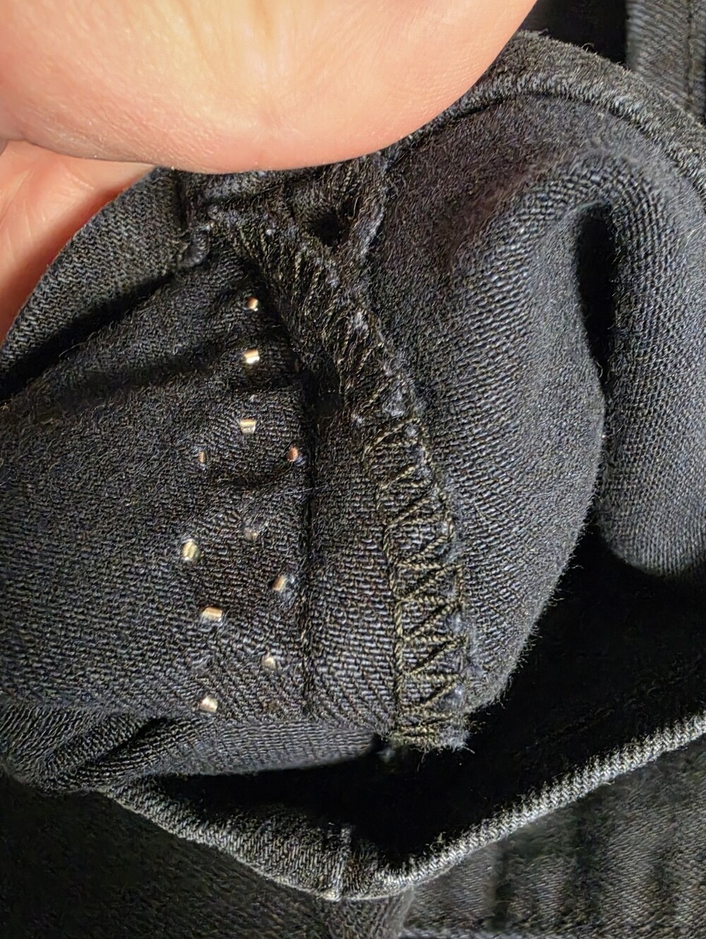 Velvet By Graham Spencer Milla Skinny With Studs Jeans Coal Color Size 24 - Picture 15 of 15